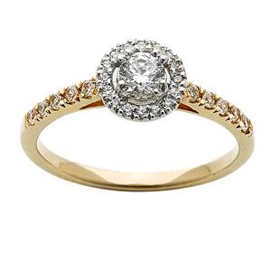 <p>Popular Halo Diamond Ring</p>